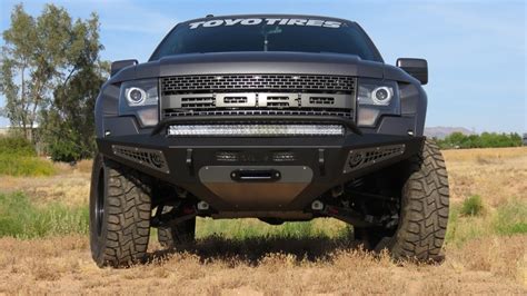 Addictive Desert Designs 10 14 Ford F 150 Raptor HoneyBadger Front