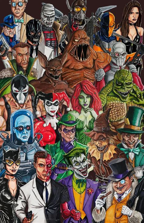 Batman Villains Nolan