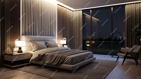 Premium Photo Luxury Modern Japanese Style Bedroom