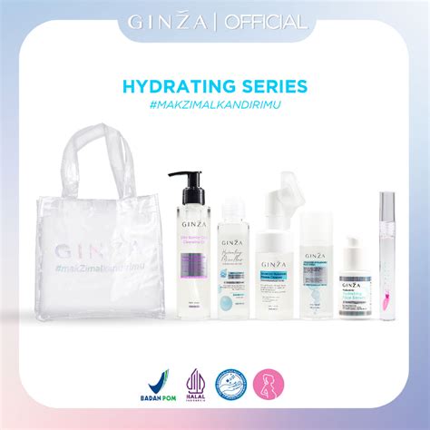 Jual Ginza Hydrating Series Complete Package Shopee Indonesia