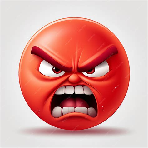 Emoji Com Raiva
