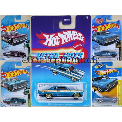 Hot Wheels 64 Chevy Chevelle SS 1964 Chevrolet Nightburnerz Speed Blur