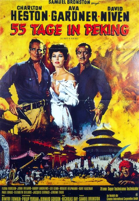 55 Days at Peking (1963) - Posters — The Movie Database (TMDB)