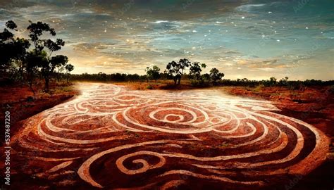 Songlines are the Australian Aboriginal walking routes that crossed the ...