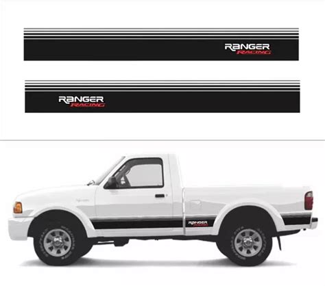 Kit Adesivos Faixa Lateral Ford Ranger Racing Ca Parcelamento