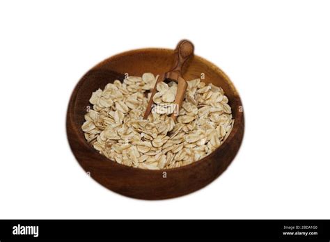 Oatmeal grain breakfast cereal Stock Photo - Alamy