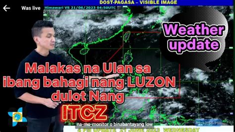 Malakas Na Mga Pag Ulan Sa Ibang Bahagi Nang Luzon Dulot Nang Itzc