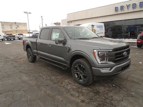 2021 Ford F150 Supercrew Lariat 4x4 3 Miles Carbonized Gray Truck 3.5l ...