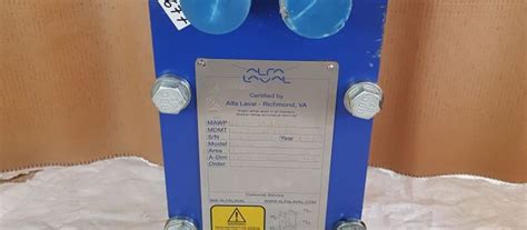 ALFA LAVAL M3 FG PLATE AND FRAME HEAT EXCHANGER UNIT Aeliya Marine