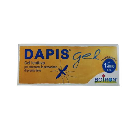 Boiron Dapis Gel Lenitivo Naturale Punture D Insetto 40 Gr Tuttofarma