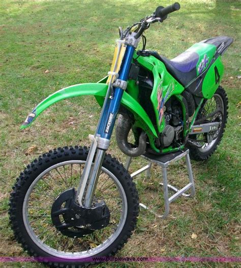 1993 Kawasaki Kx125 Dirt Bike In Wamego Ks Item 1804 Sold Purple Wave