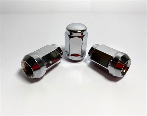 Chrome Bulge Acorn Lug Nuts X Cone Seat For Nissan Infiniti