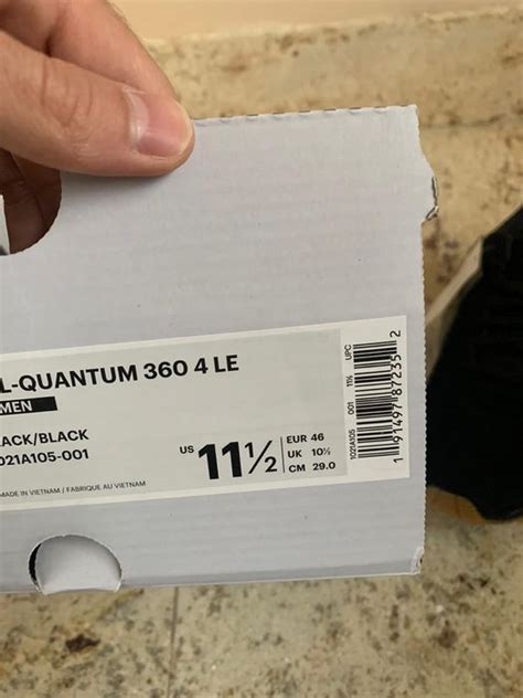 Asics Gel Quantum 360 4 Le In Black Grailed