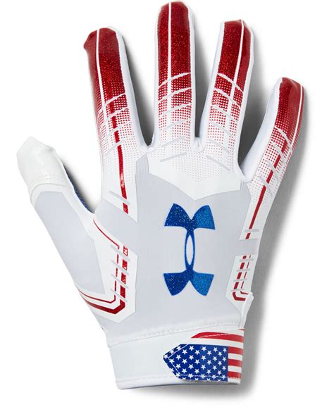 Under Armour Spotlight LE Guanti Football Americano Uomo White