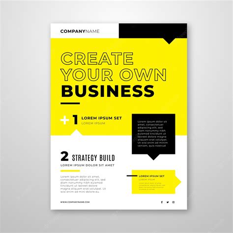 Premium Vector Business Flyer Template