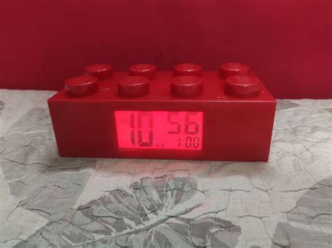 Lego Alarm Clock, Furniture & Home Living, Home Decor, Clocks on Carousell
