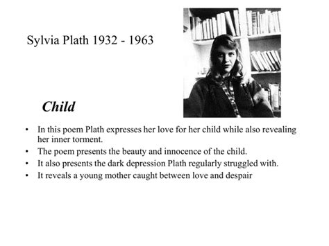 Child - Sylvia Plath