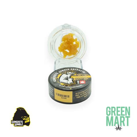 Concrete Jungle Stargazer Sugar Wax 2g Jar Green Mart Beaverton