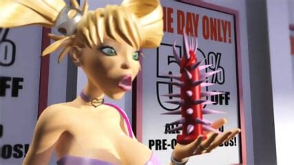 Dgspot Hot Blonde Gets Her Throat Fucked By A Big Cock While Shopping A Dildo D Animation
