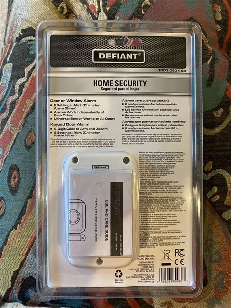 Defiant Home Security Door Or Window Wireless Alarm Kit A2 For Sale Online Ebay