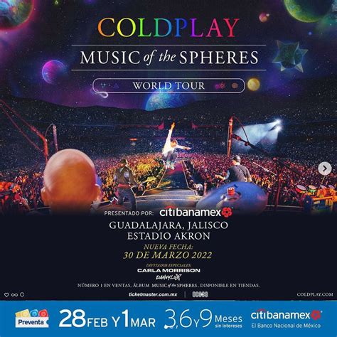 Coldplay En Guadalajara Abre Una Segunda Fecha De Concierto