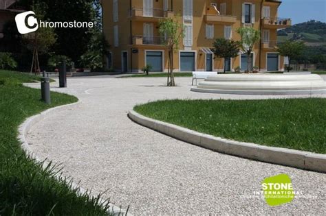 Pavimenti In Calcestruzzo Effetto Sasso Lavato CHROMOSTONE Stone