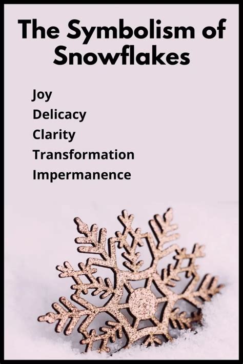 What do Snowflakes Symbolize? (Joy, Delicacy & Clarity)