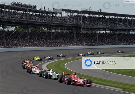 25 May 2008 Indianapolis Indiana USA Wheldon Kanaan Briscoe