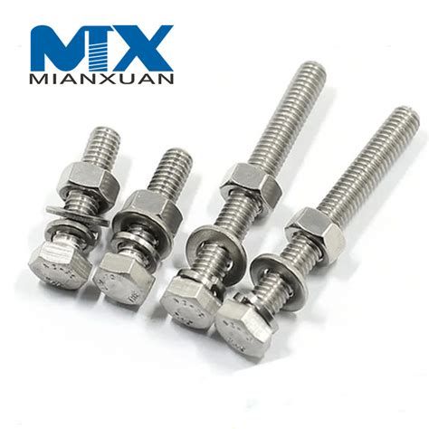 Hex Head Bolts Stainless Steel Bolts - China Bolts and ISO4017