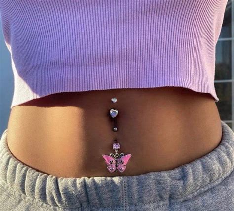 Pretty Belly Piercing Rings