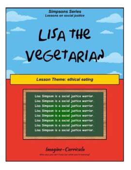 Lisa the Vegetarian: The Simpsons and ethical eating by Imagine-Curricula