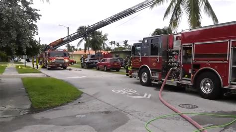 Crews Put Out House Fire In Hollywood No Injuries Reported Wsvn