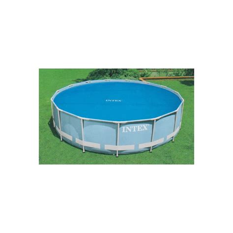 Intex Copri Piscina Telo Termico Cm Rotonda Copertura Autoportante