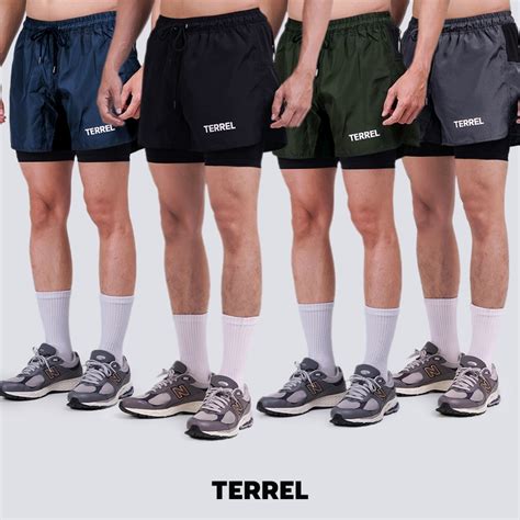 Jual Terrel Compression Short 2 0 Celana Olahraga Pendek Gym Running