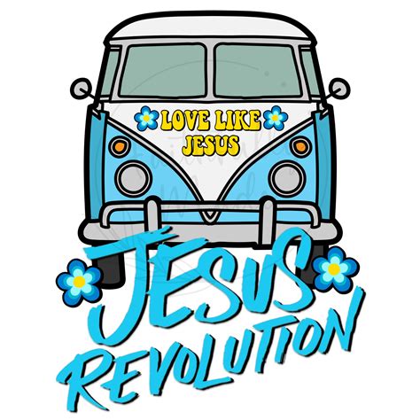 Jesus Revolution PNG - Etsy