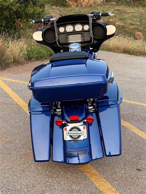 Amazon Moto Onfire Superior Blue 4 1 2 Inch Extended Saddlebags