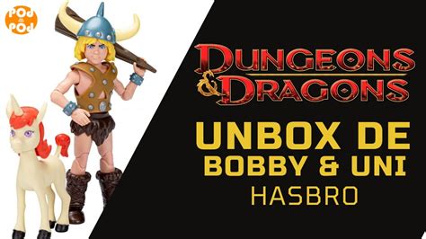 A HASBRO TEM BOAS ACTION FIGURES BOBBY UNI CAVERNA DO DRAGÃO