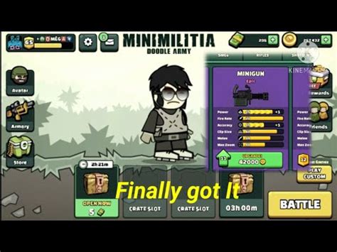 Best Armory Inventory Of Mini Militia Doodle Army All Guns Fully