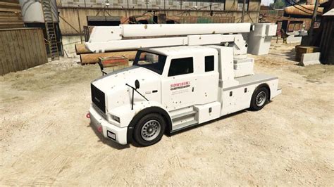 Utility Truck Cherry Picker Gta Online Vehicle Stats Price How