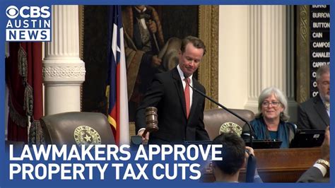 Texas Legislature Approves Property Tax Cut Package Ends Second Special Session Youtube