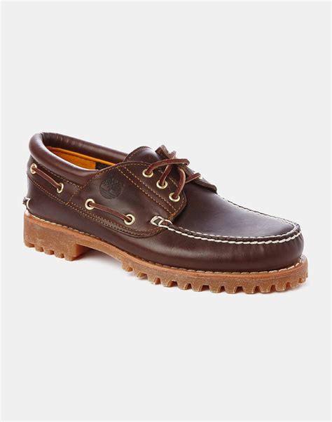 Timberland Lug Boat Shoes Brown in Brown for Men | Lyst