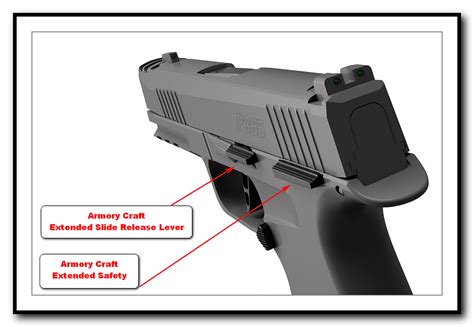 Armory Craft P365 Extended Safety Shop Black Rifle