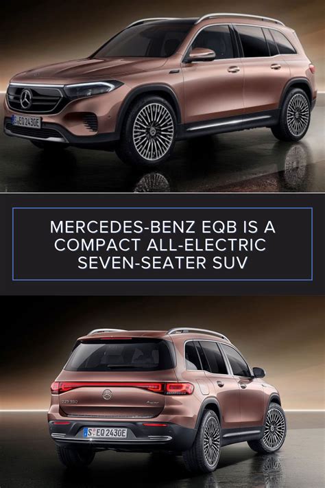 Mercedes Benz Eqb A Stylish All Electric Suv