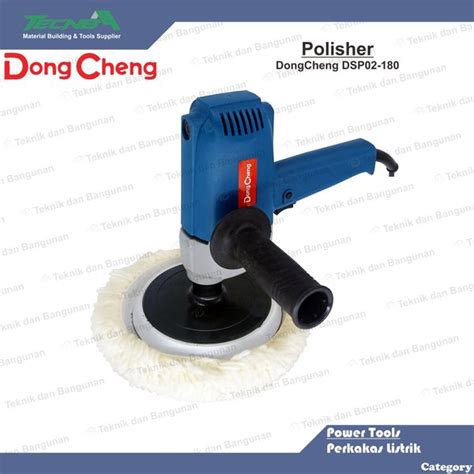 Jual Mesin Poles Mobil Kaca Motor 7 Polisher DongCheng DSP02 180 Di