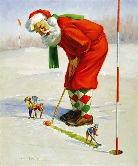 Pin By Graham Thew On Golf Stuff In Christmas Golf Golf Cards