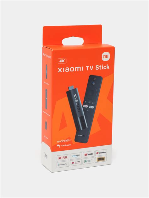 ТВ приставка Xiaomi Mi TV stick 4K Smart Android глобальная версия ...
