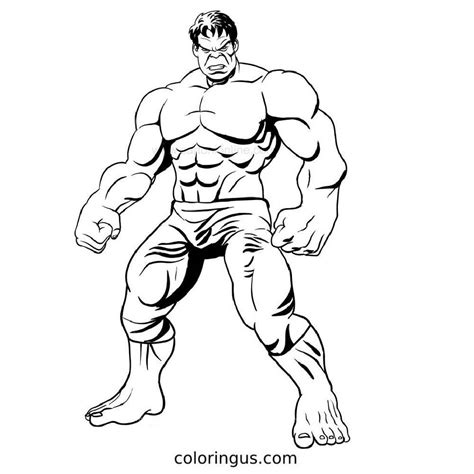 Avengers Coloring Pages Free Printable PDF