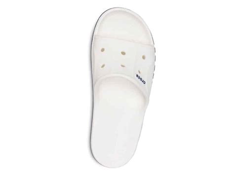 Sandale Crocs Bayaband Blanc Bleu Locamed