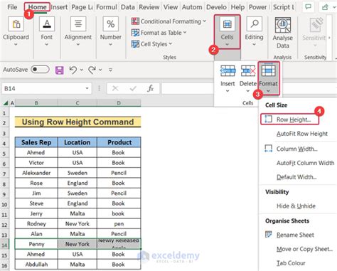 How To Change Row Height In Excel 6 Easy Ways ExcelDemy