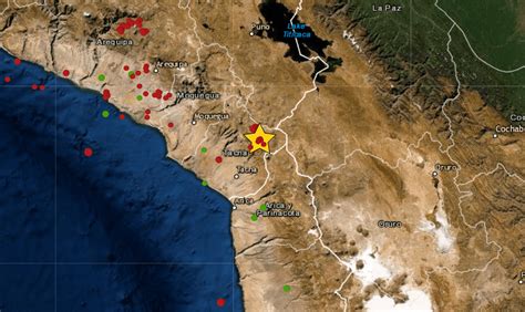 Temblor En Tacna Se Registr Segundo Sismo Hoy De Mayo En Tarata